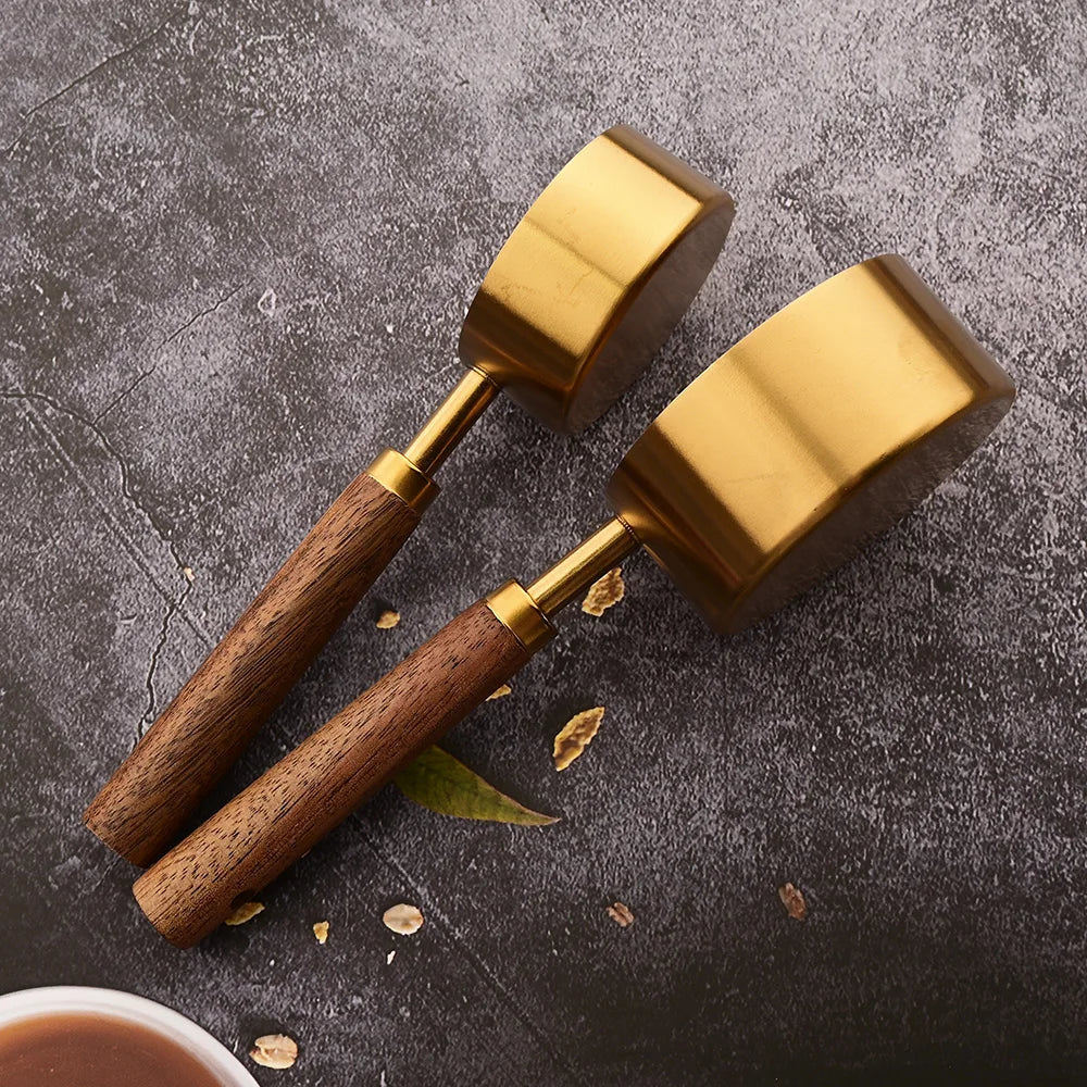 Alden Wood Handle Measuring Spoons