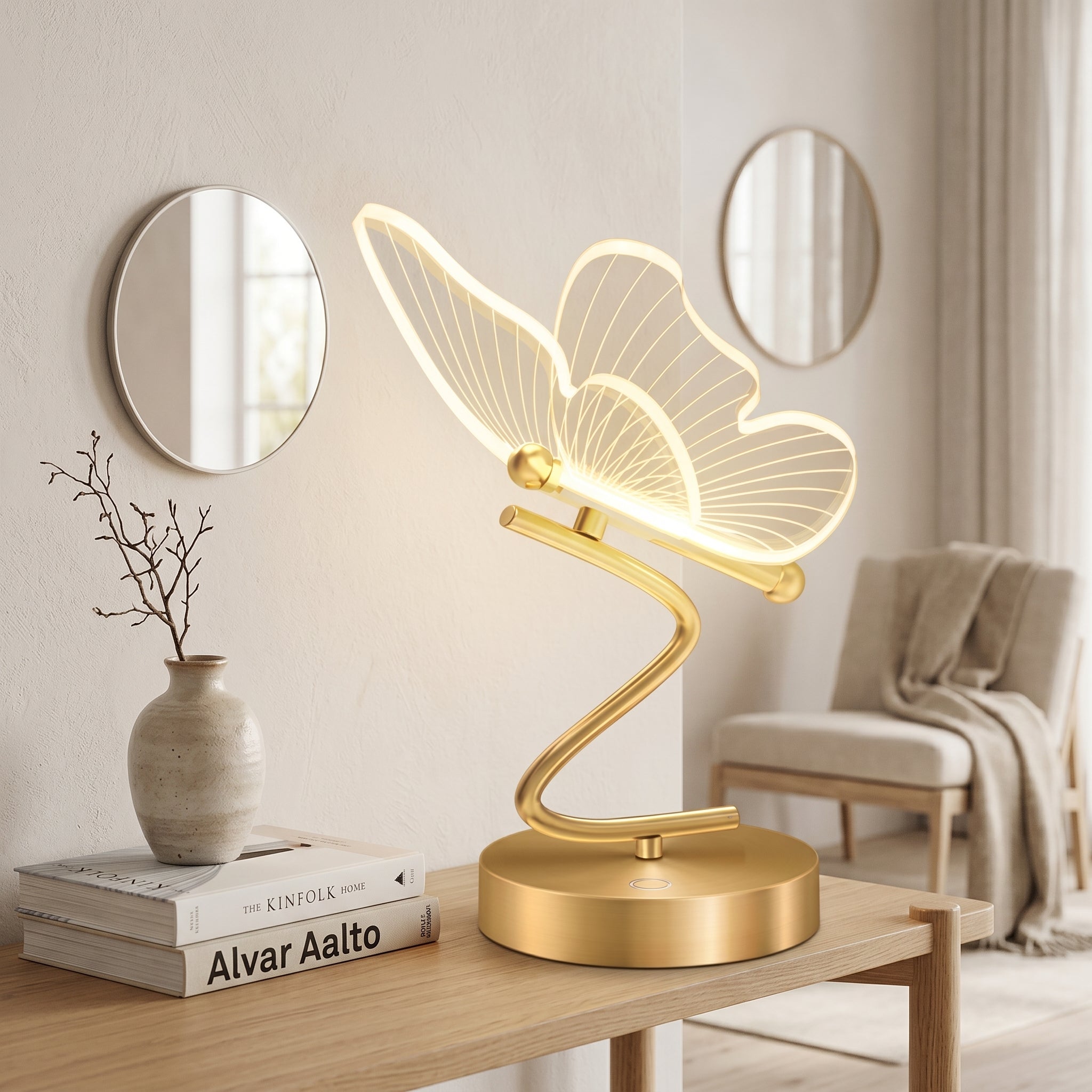 Aurelia Butterfly LED Table Lamp