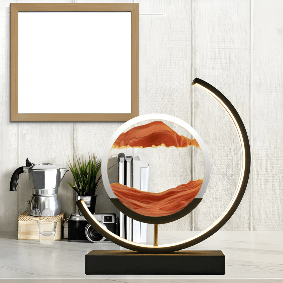Aurelio Sand Glow LED Lamp