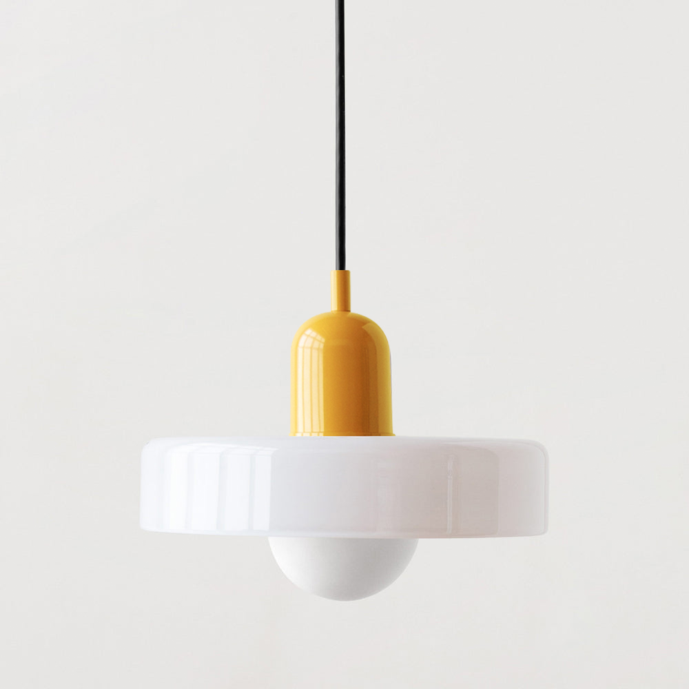Geometrica | Artistic Handcrafted Glass Bauhaus Pendant Light