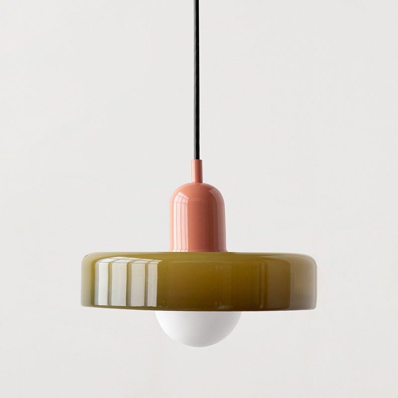 Geometrica | Artistic Handcrafted Glass Bauhaus Pendant Light