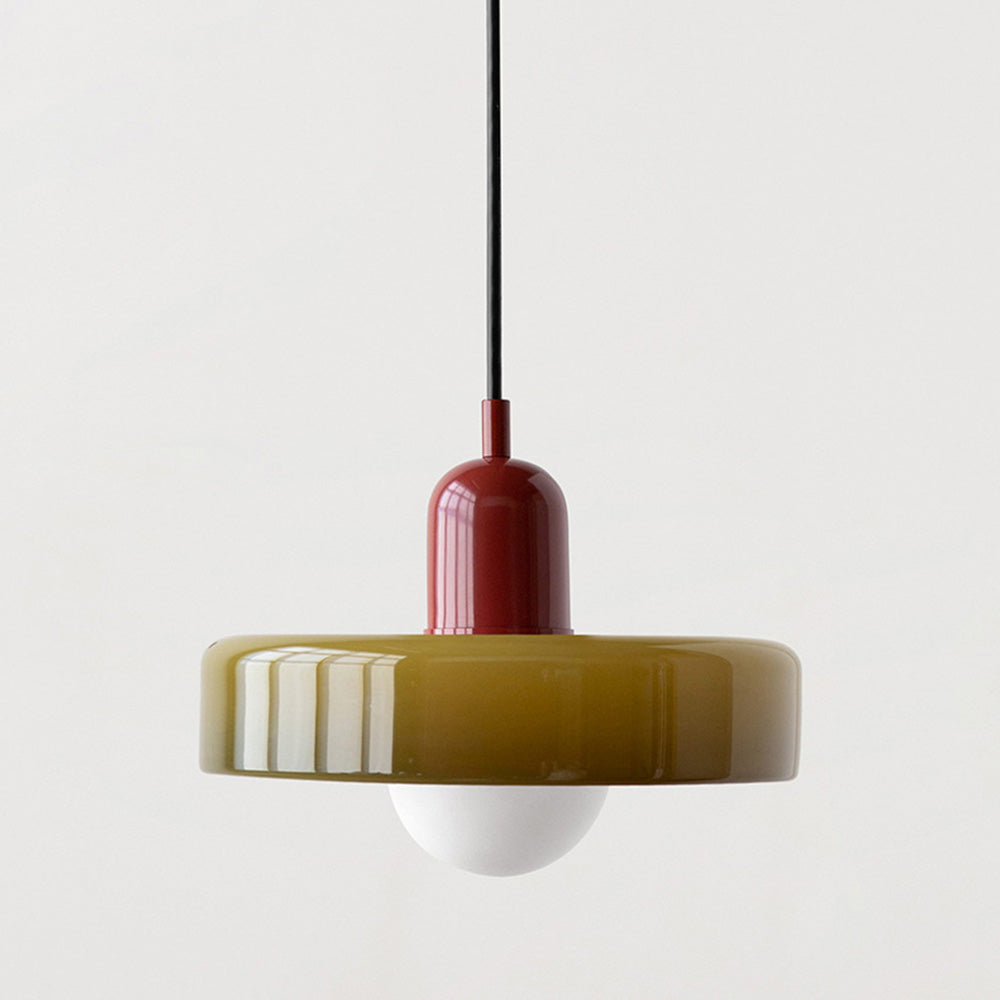 Geometrica | Artistic Handcrafted Glass Bauhaus Pendant Light