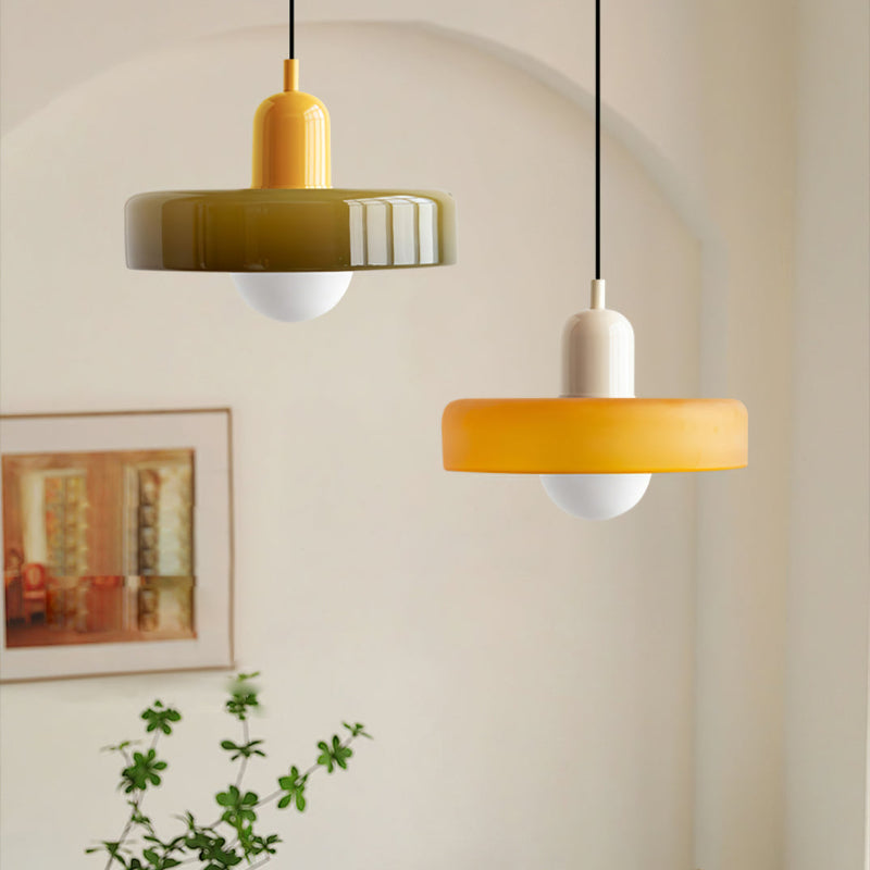 Geometrica | Artistic Handcrafted Glass Bauhaus Pendant Light