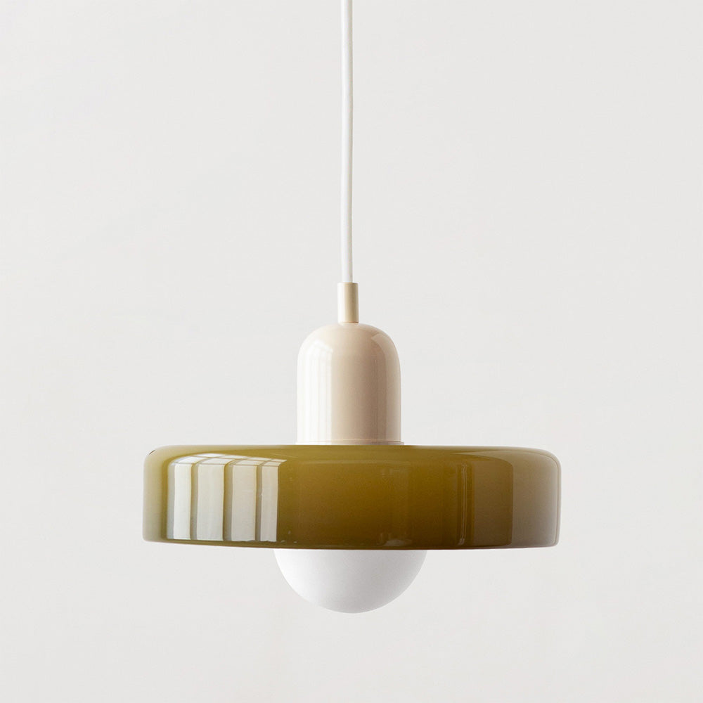 Geometrica | Artistic Handcrafted Glass Bauhaus Pendant Light