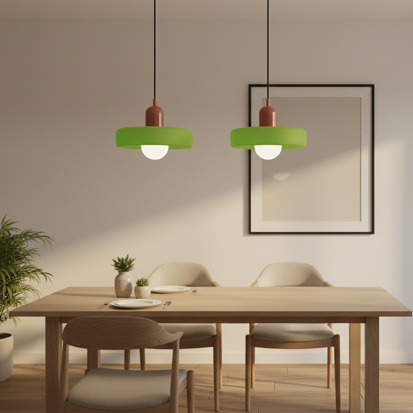 Geometrica | Artistic Handcrafted Glass Bauhaus Pendant Light