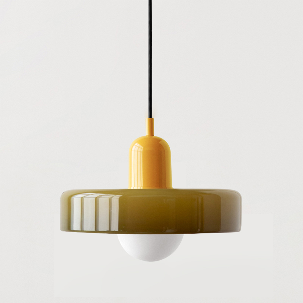 Geometrica | Artistic Handcrafted Glass Bauhaus Pendant Light