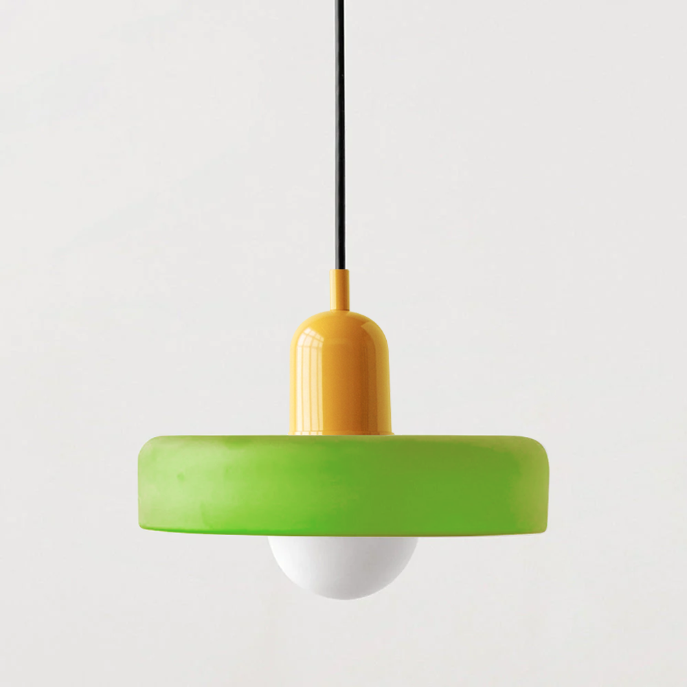 Geometrica | Artistic Handcrafted Glass Bauhaus Pendant Light