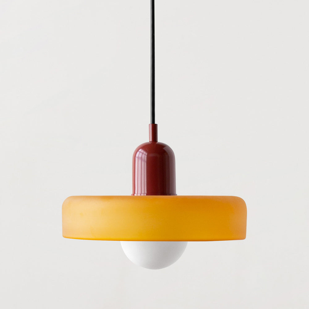 Geometrica | Artistic Handcrafted Glass Bauhaus Pendant Light