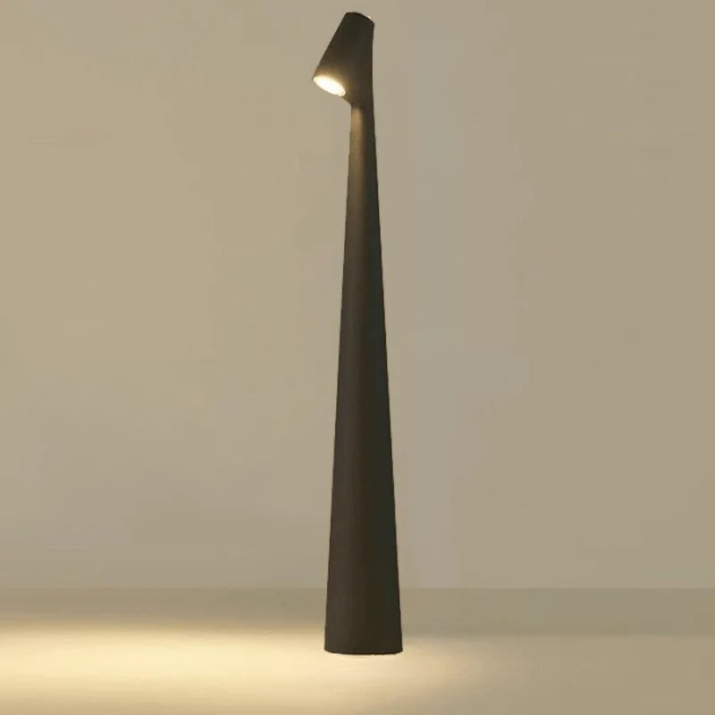 LumaArc | Rechargeable Dimmable Metal LED Table Lamp with USB-C Charging