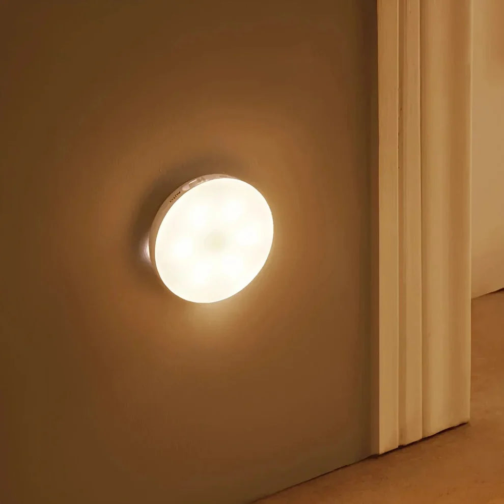 MotionGlow | Round Motion Sensor LED Light with USB or Battery Power