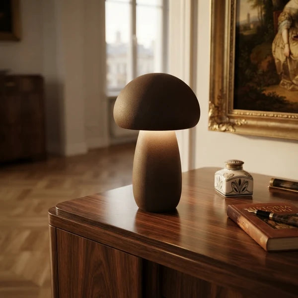 MushLume | Whimsical Playful Wooden LED Night Light