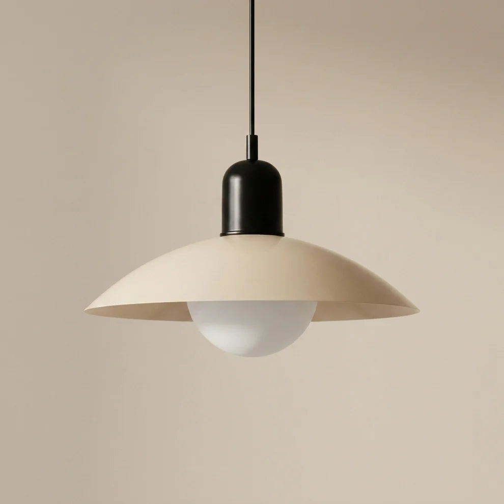 Scandinavian Pendant Light Macaron Metal over Table MacaronGlow